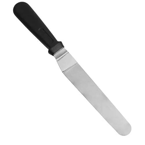 0844 Stainless Steel Palette Knife Offset Spatula for Spreading and Smoothing Icing Frosting of Cake 12 Inch