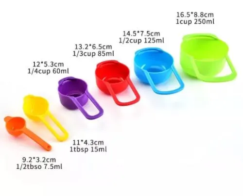 10 pcs Nesting Mixing Bowl and Measuring Tools