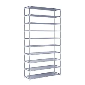 10 Tier Stackable Shoe Rack