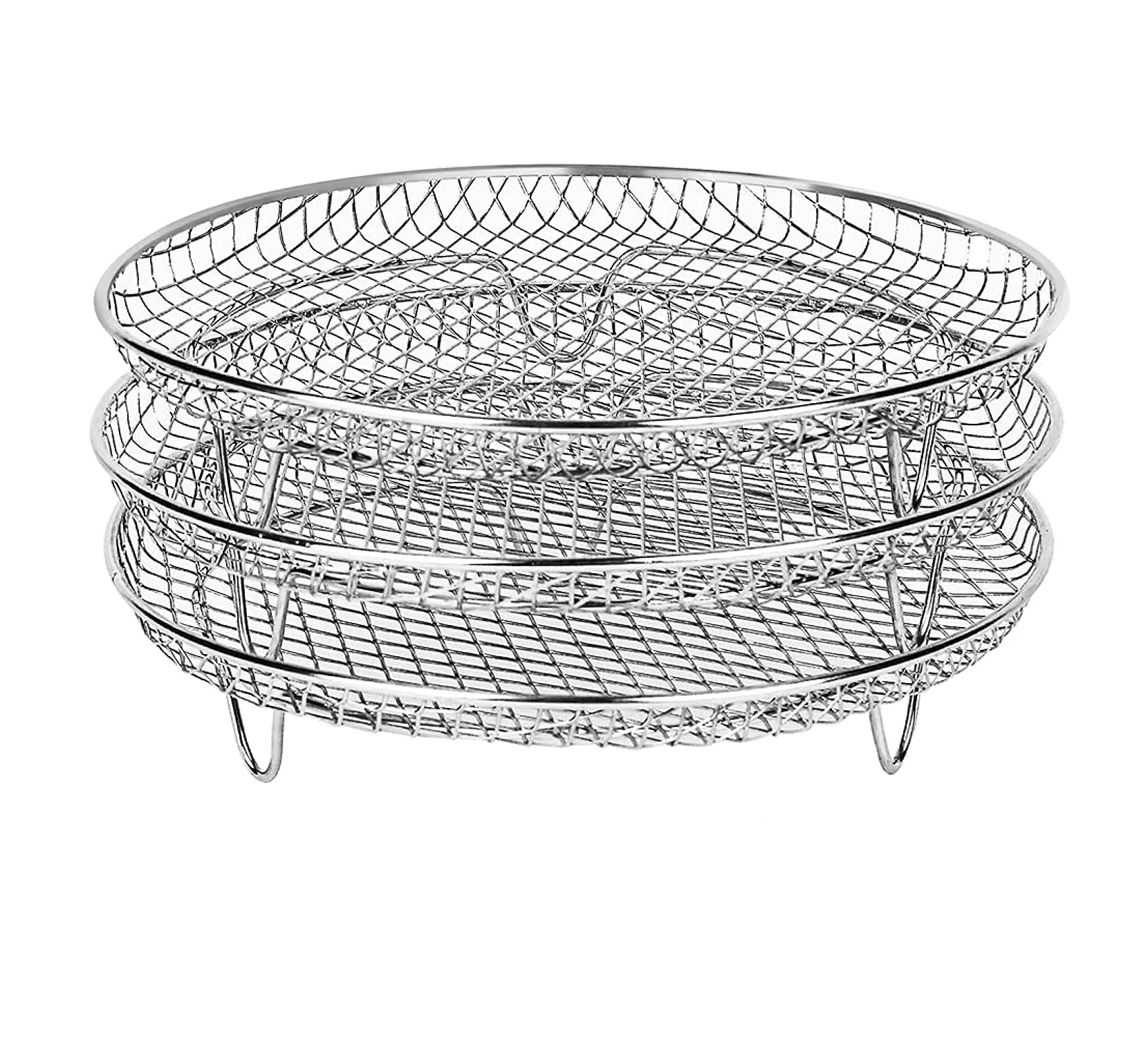 3 Tier Air Fryer Stainless Steel Rack