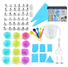 63 Piece Cake Decorating Baking Set