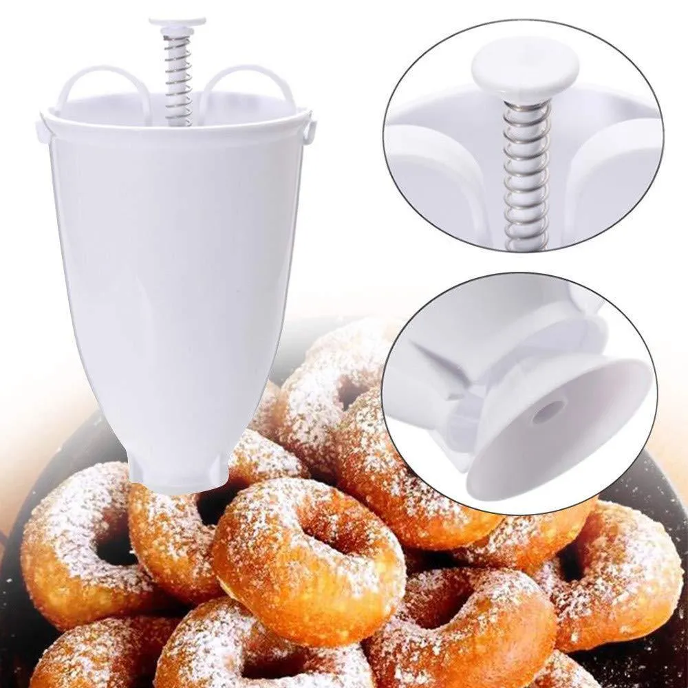 646 Mini Donut Maker Dispenser - Plastic Vada / Meduwada Maker