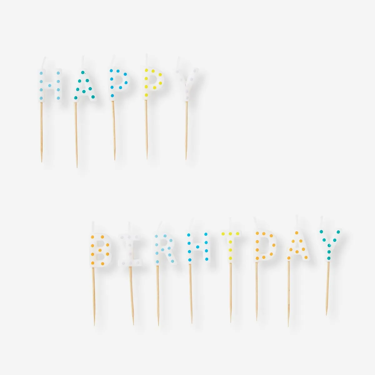 Birthday Cake Candles - 13 pcs