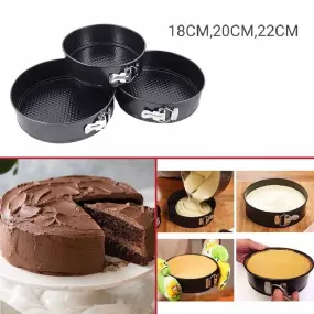 Cake Moulds (Set Of 3)