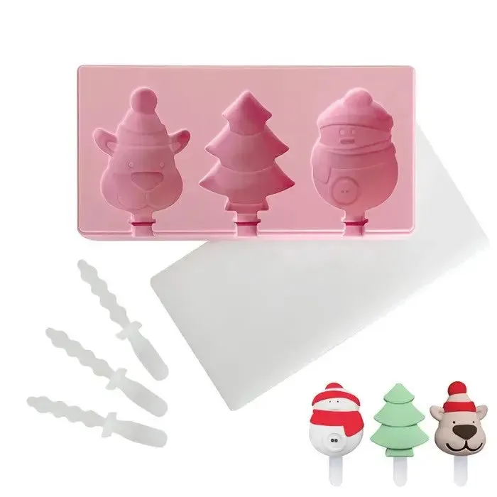 Christmas Popsicle Silicone Mould