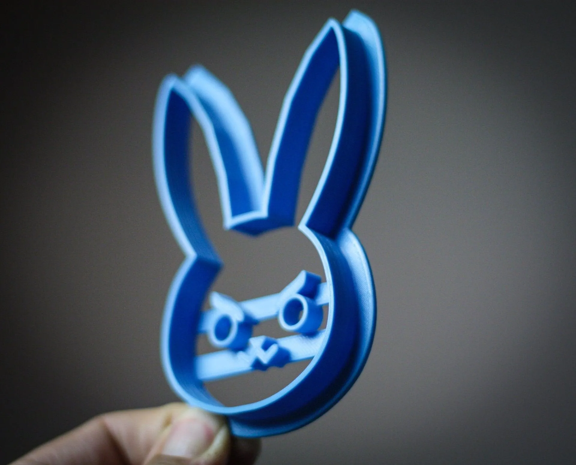 D.Va's bunny Cookie Cutter | OW biscuit cutters | party cookie cutter | shape cookie cutter | Cutters cookie stamp | 3d cookie cutter