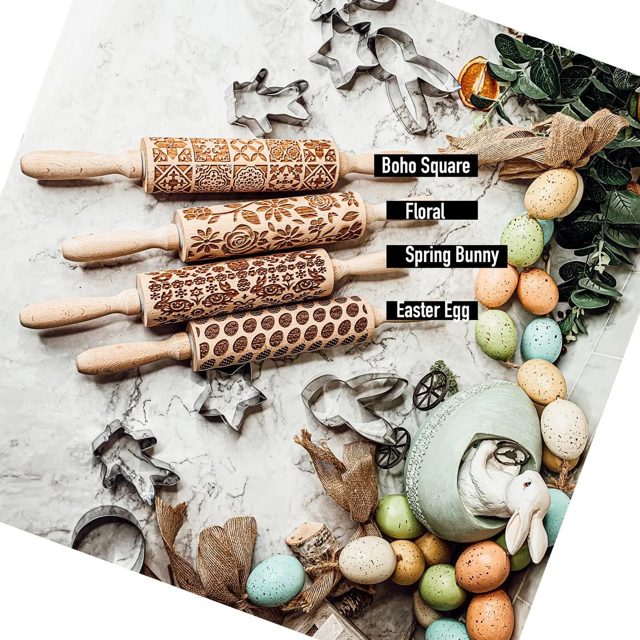 Easter   Spring Rolling Pins