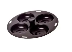 Egg Poacher Non-Stick Alum Fits 25-30cm pans