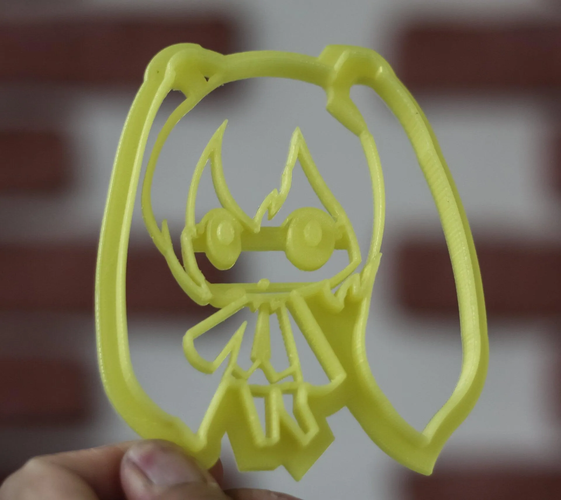 Hatsune Miku Cookie Cutter - Anime-Inspired Custom Biscuit and Fondant Cutter