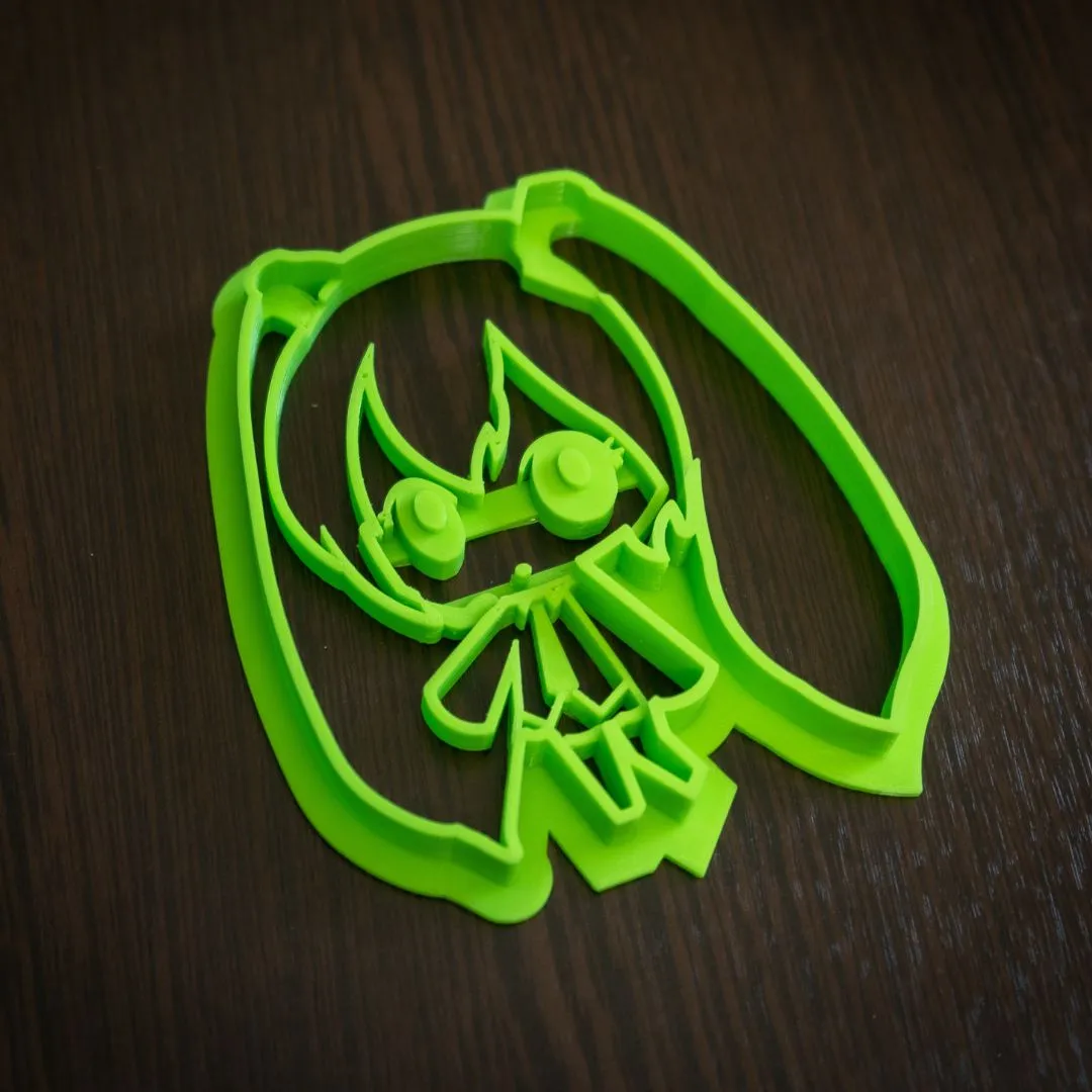 Hatsune Miku Cookie Cutter - Anime-Inspired Custom Biscuit and Fondant Cutter