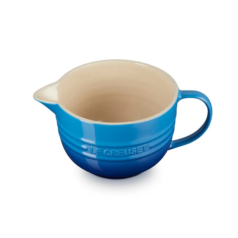 Le Creuset Stoneware Mixing Jug Azure