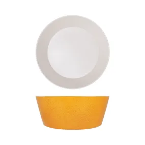 Orange Seville Melamine Bowl 26.5 x 10cm - Pack 1