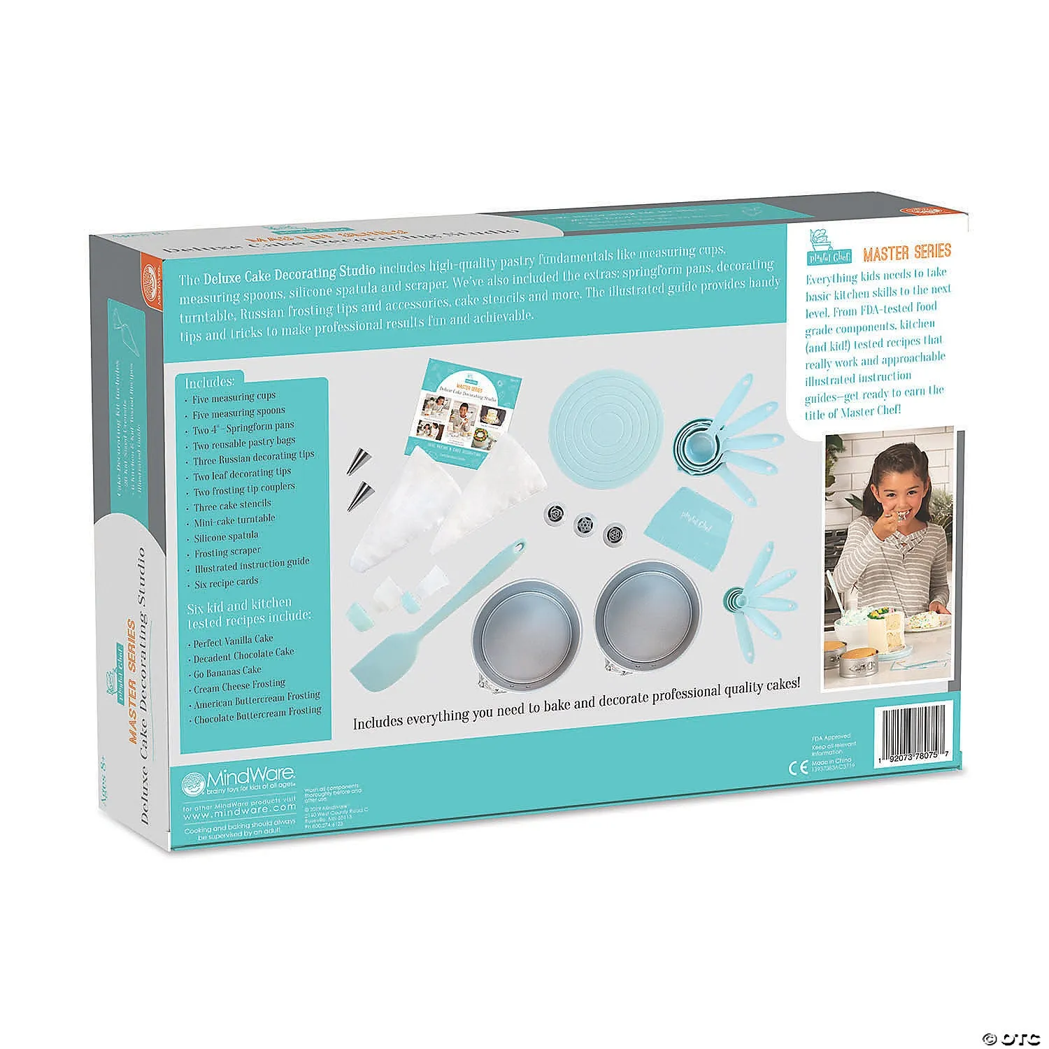 Playful Chef Cake Decorating Kit