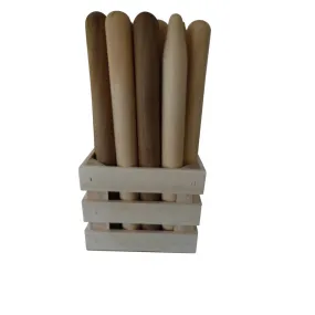 Scanwood Solid Rolling Pin - Beech or Walnut