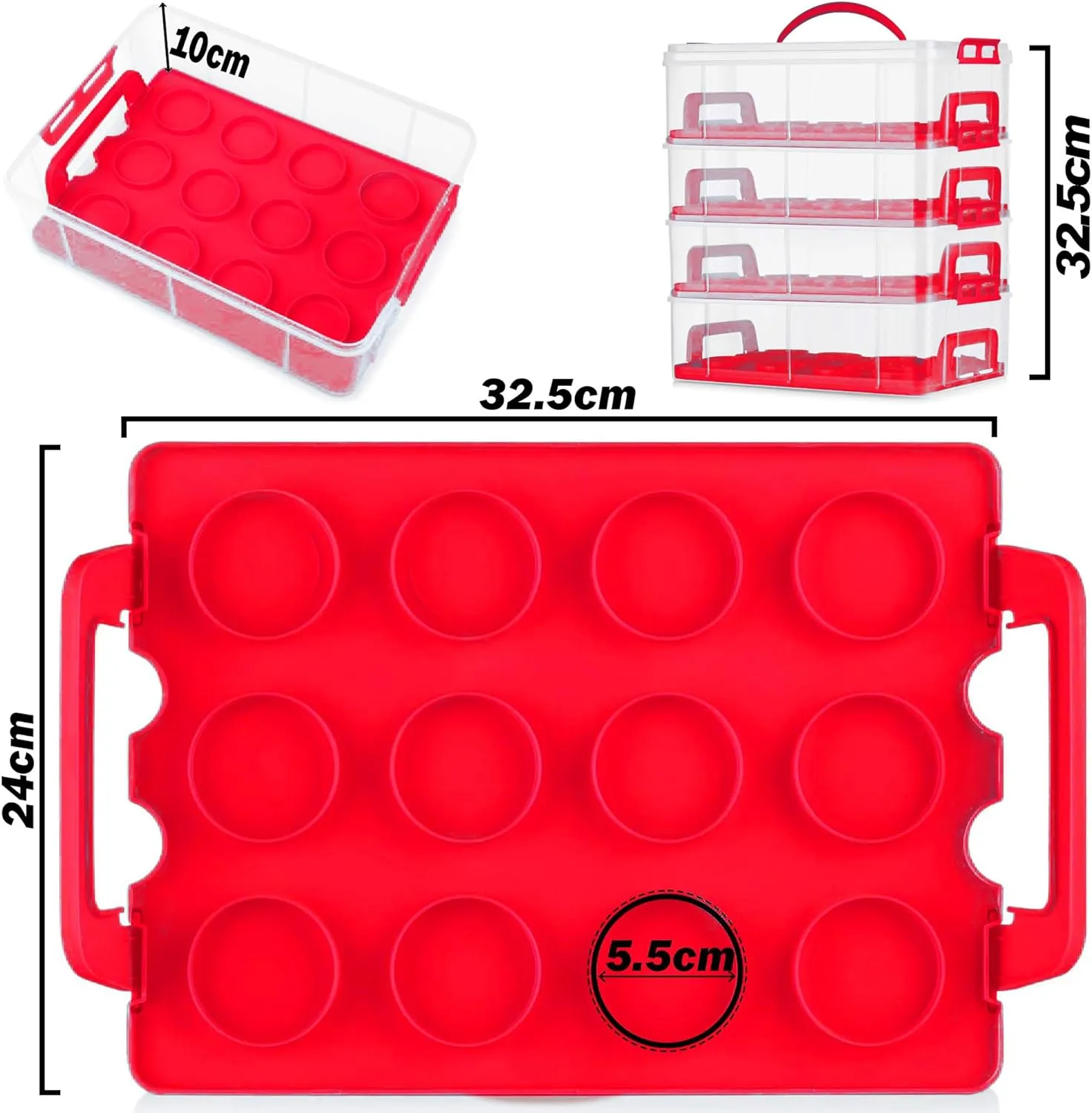 SG Traders™  Cake Carrier Box