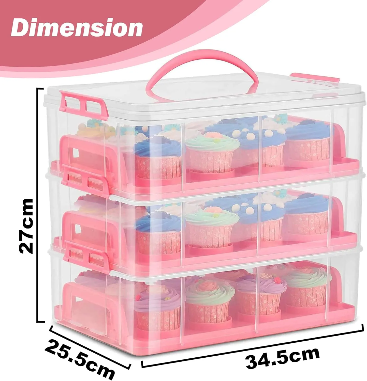 SG Traders™  Cake Carrier Box