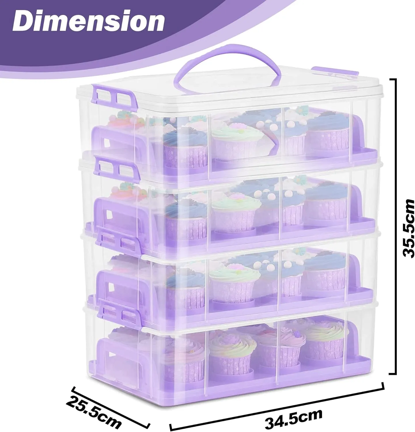 SG Traders™  Cake Carrier Box