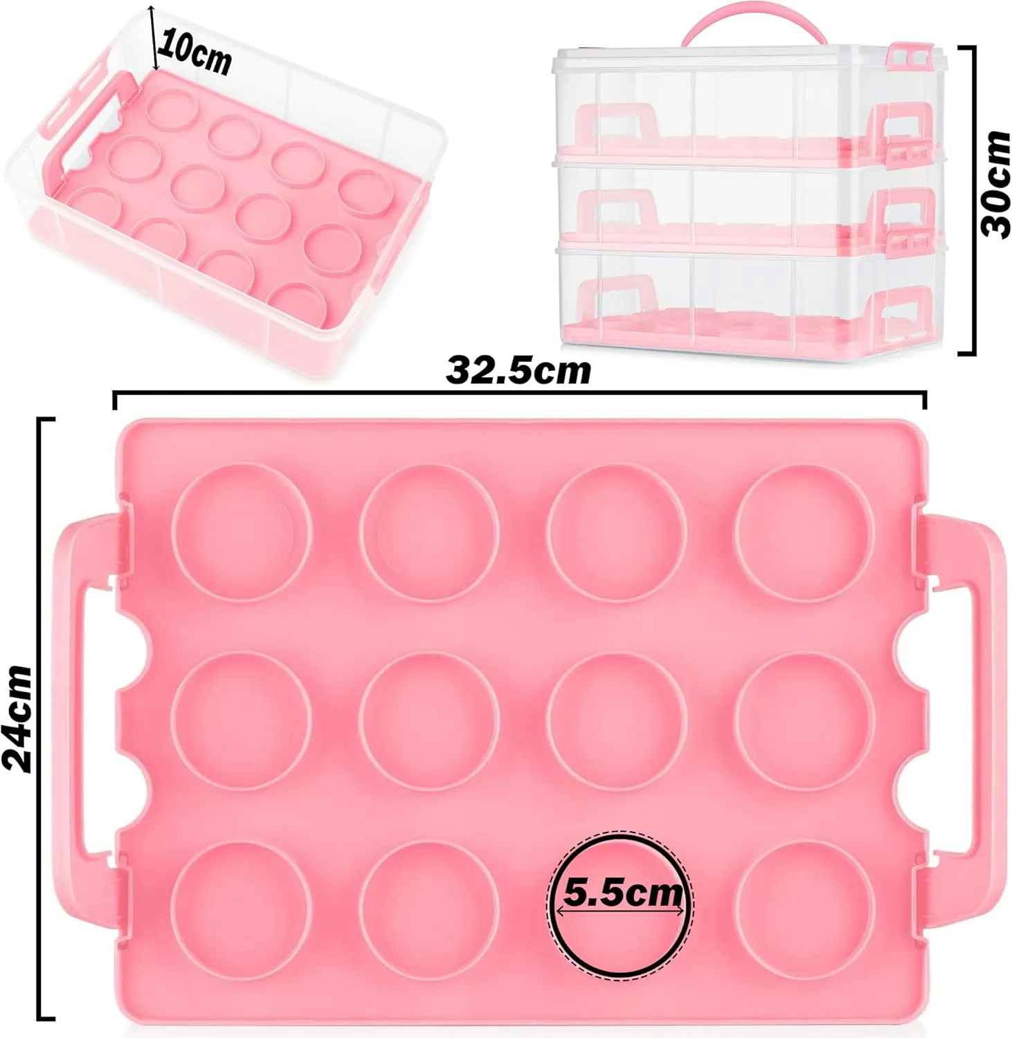 SG Traders™  Cake Carrier Box