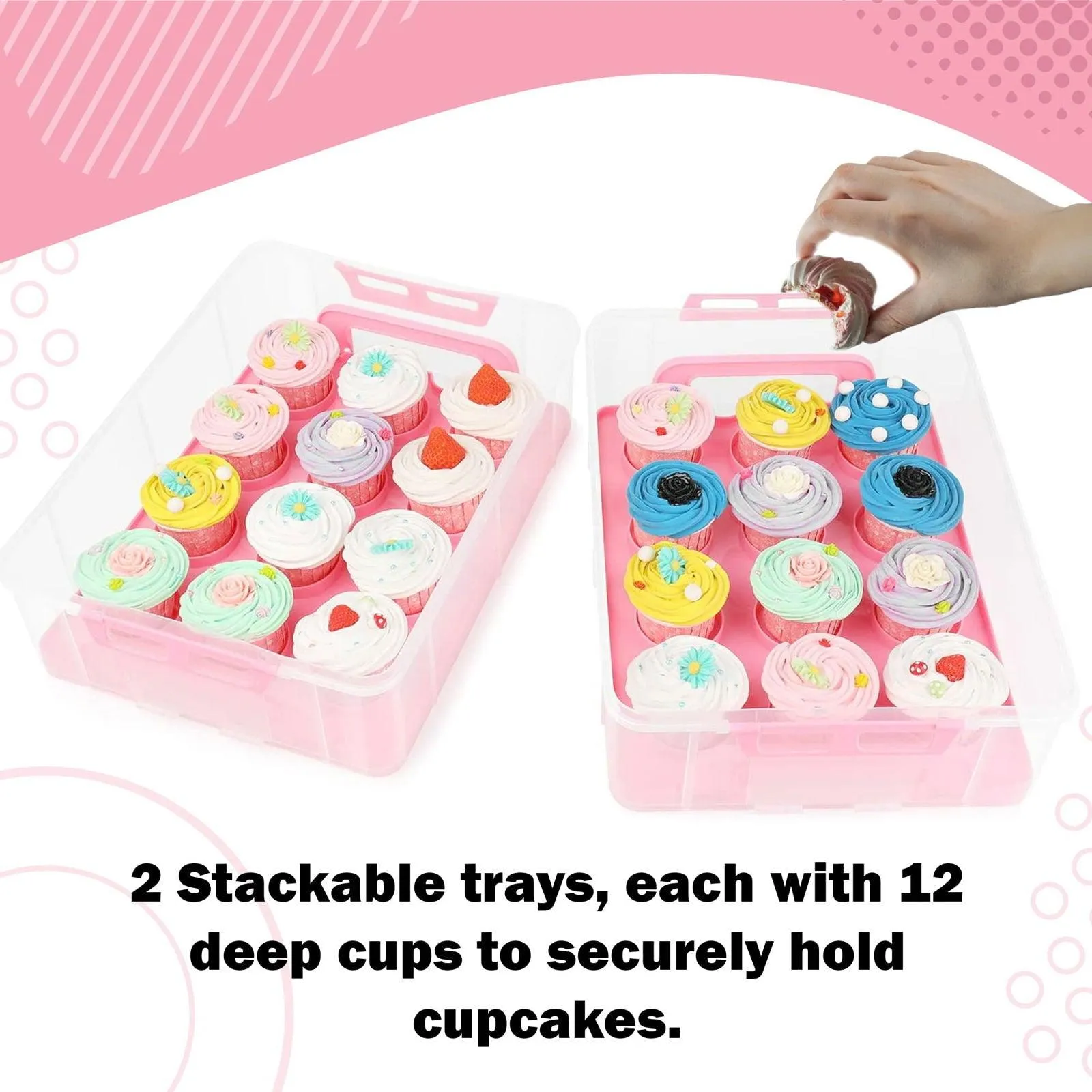 SG Traders™  Cake Carrier Box