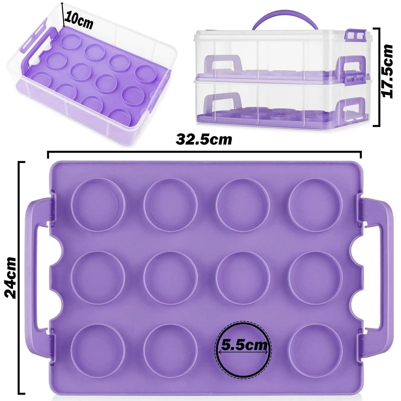 SG Traders™  Cake Carrier Box