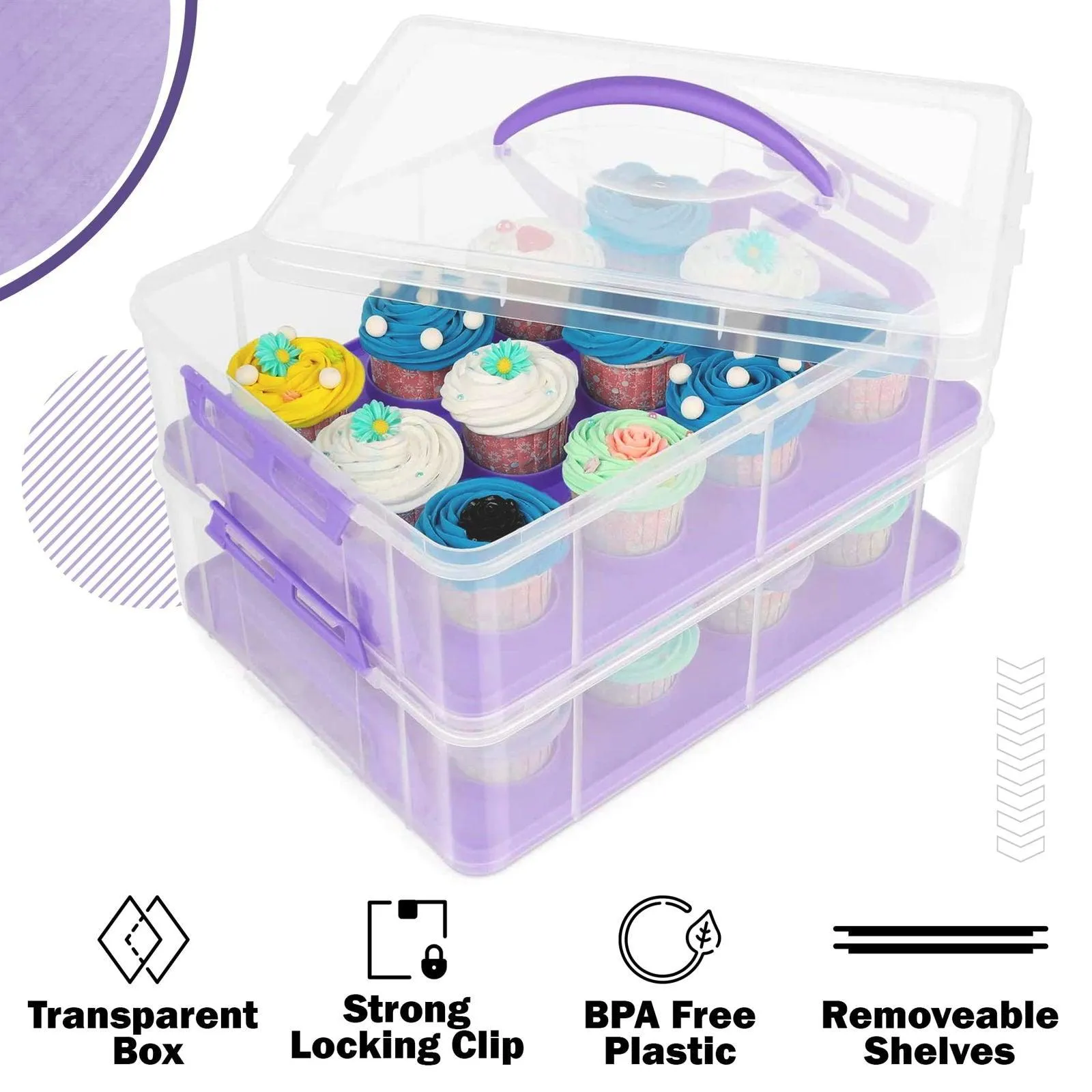 SG Traders™  Cake Carrier Box