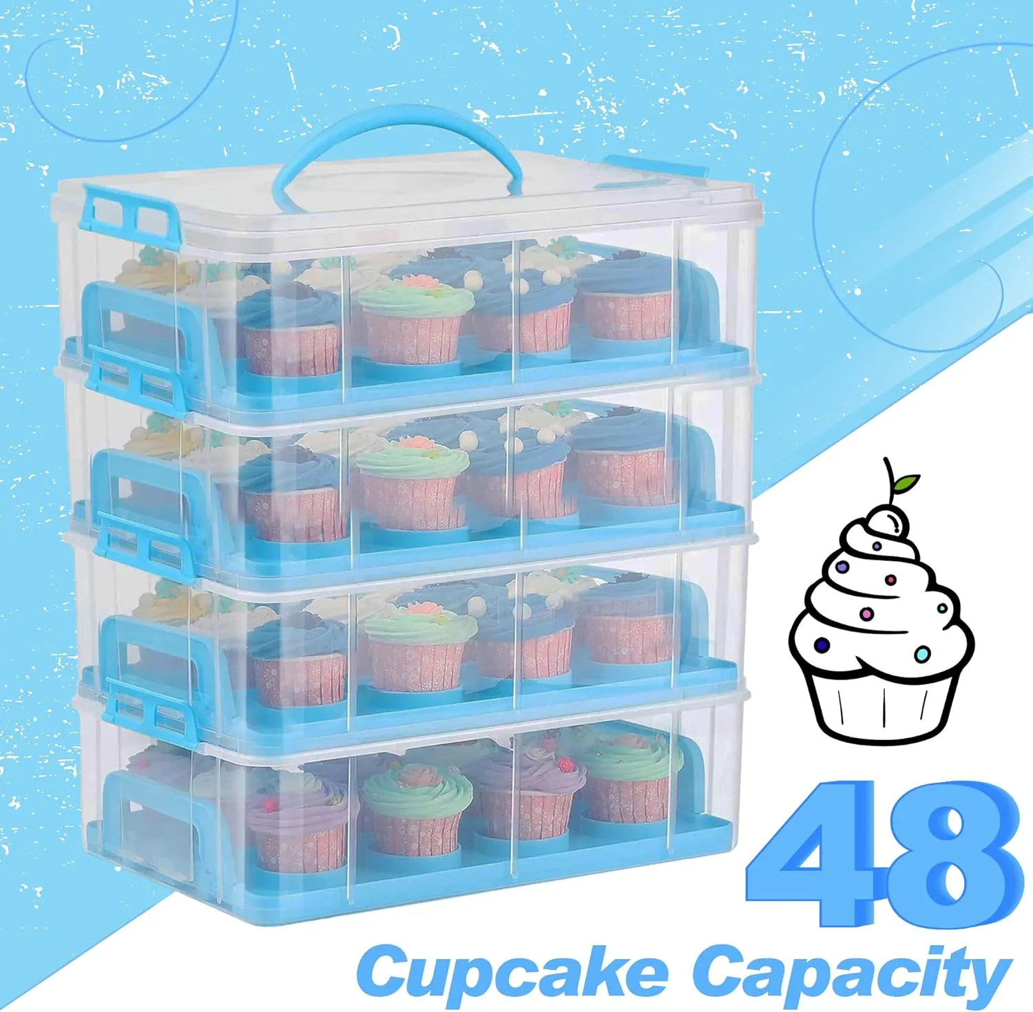 SG Traders™  Cake Carrier Box