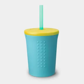 Silikids Silicone Straw Cup for Kids, 12oz