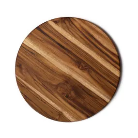 Teak Wood Round Cutting Board - 134" Diameter - Eco-Friendly, Durable